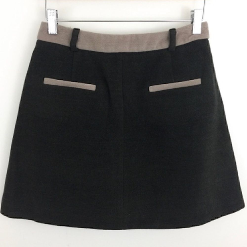 RACHEL Rachel Roy flannel mini skirt size 4 - Picture 2 of 5